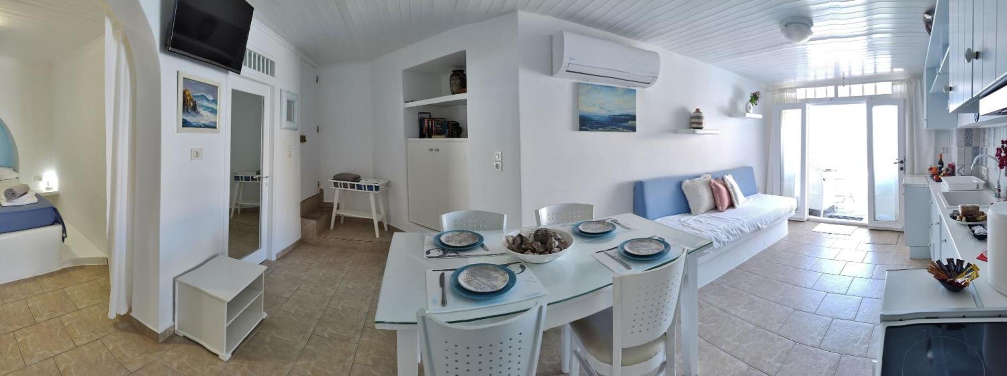 Blue Mare Apartments On The Beach Firopotamos Pokój zdjęcie